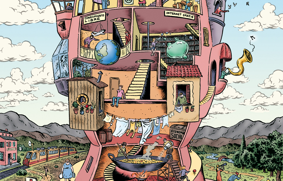 Converses en temps de confinament: Viure en comunitat és una Utopia?