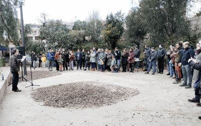 Ruderal, el futur habitatge cooperatiu en cessió d’ús de Vallcarca, celebra l’inici de les obres